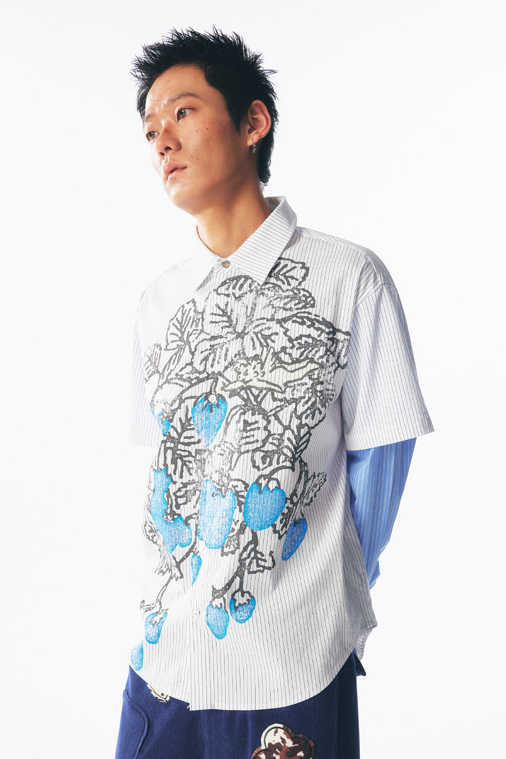 Strawberry Sprite Layered Shirt