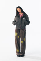 "Weird Bite House" Faux Diving Jacket