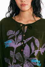 "Mayoye" Beaded Long Sleeve