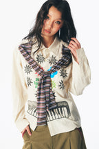 "Peace Totem" Fake Sleeve Shirt