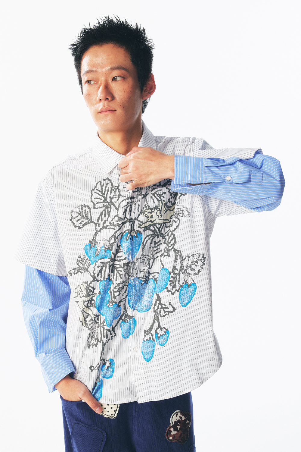 Strawberry Sprite Layered Shirt