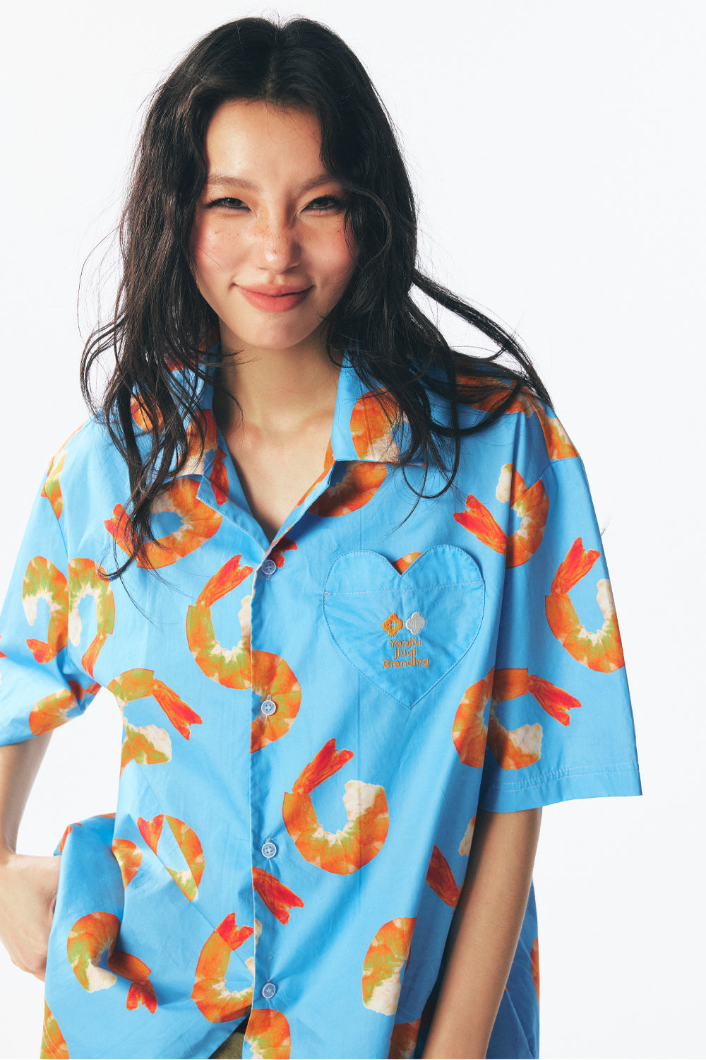 Shrimp & Heart Vacation Shirt