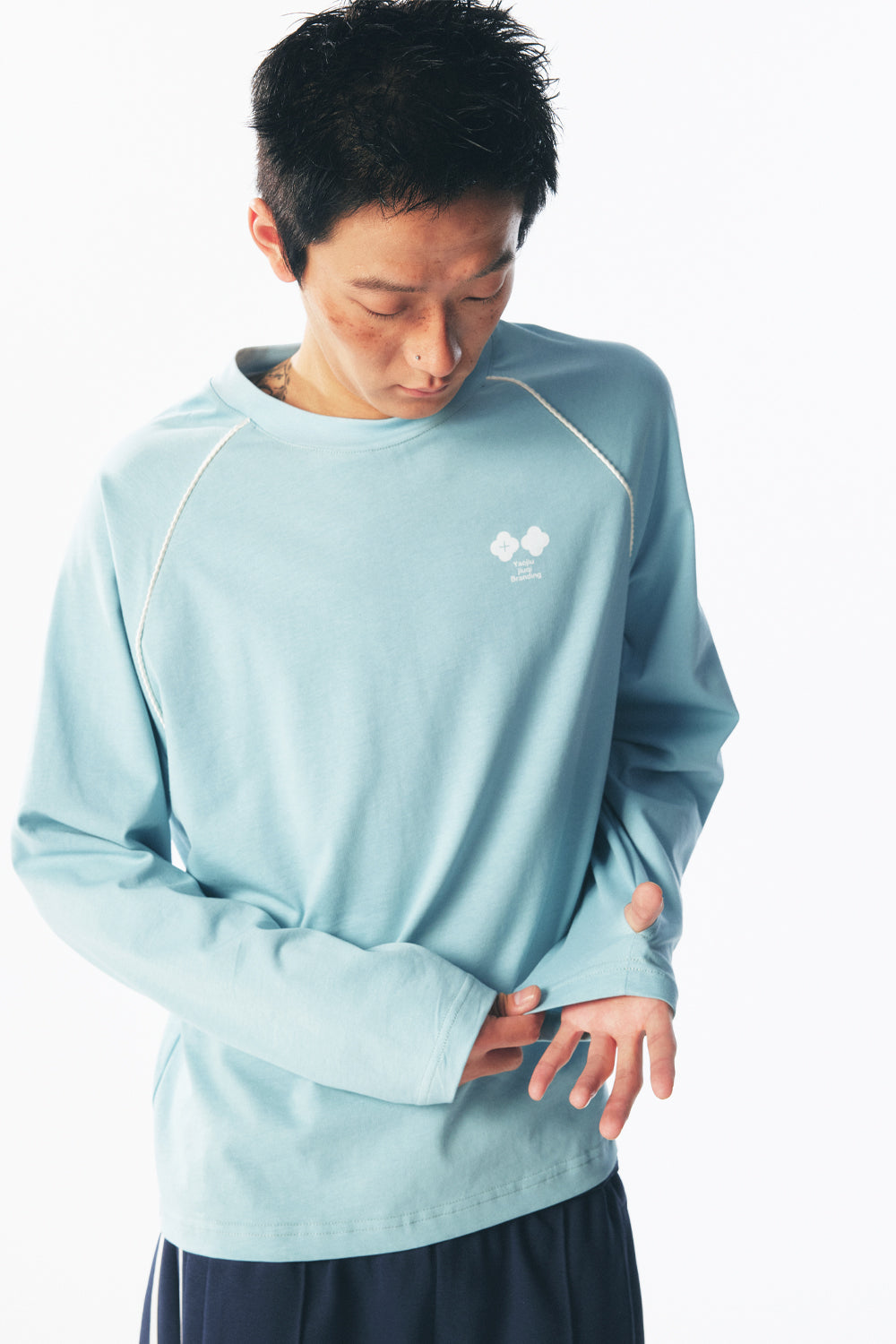 Quick-dry long-sleeve cycling jersey
