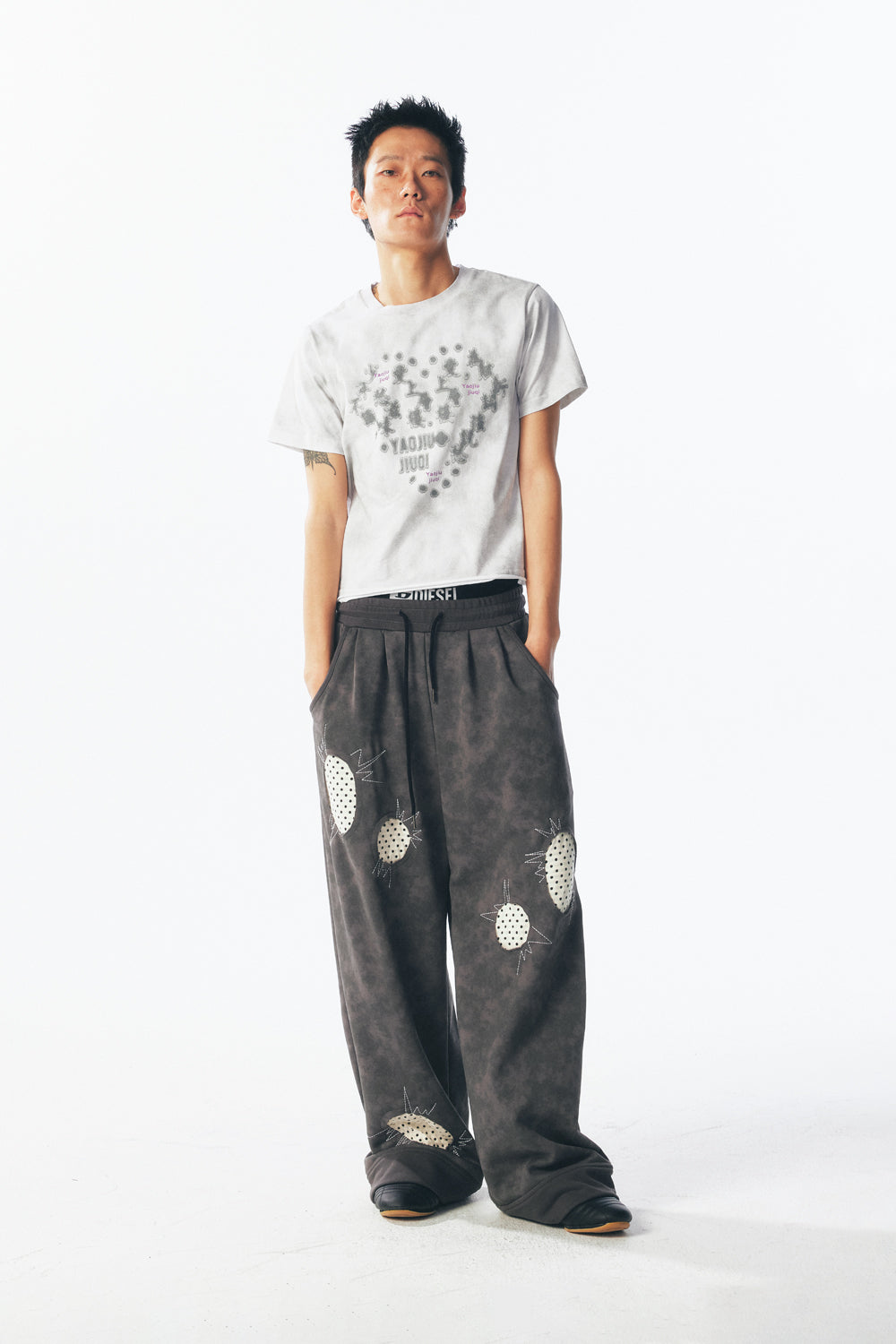 Love Climbing Higher Buildings Vintage Tie-Dye Short Sleeve