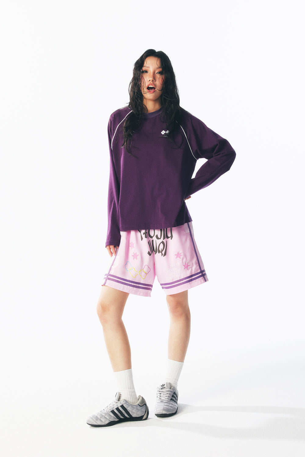 速乾長袖サイクルジャージ