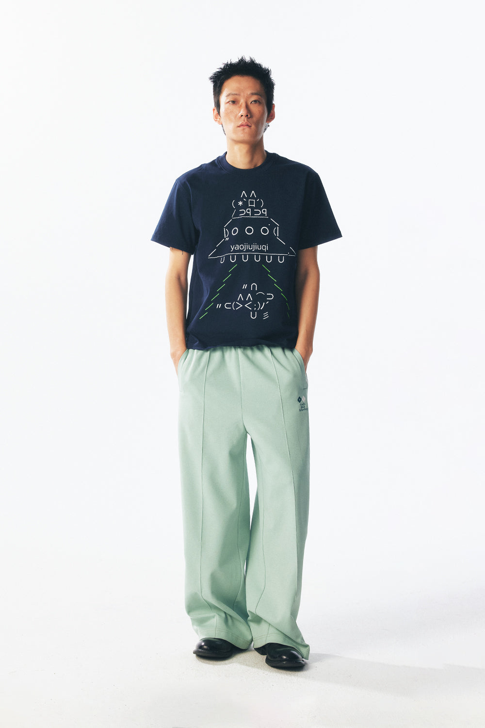Kaomoji Alien Kitten Short Sleeve