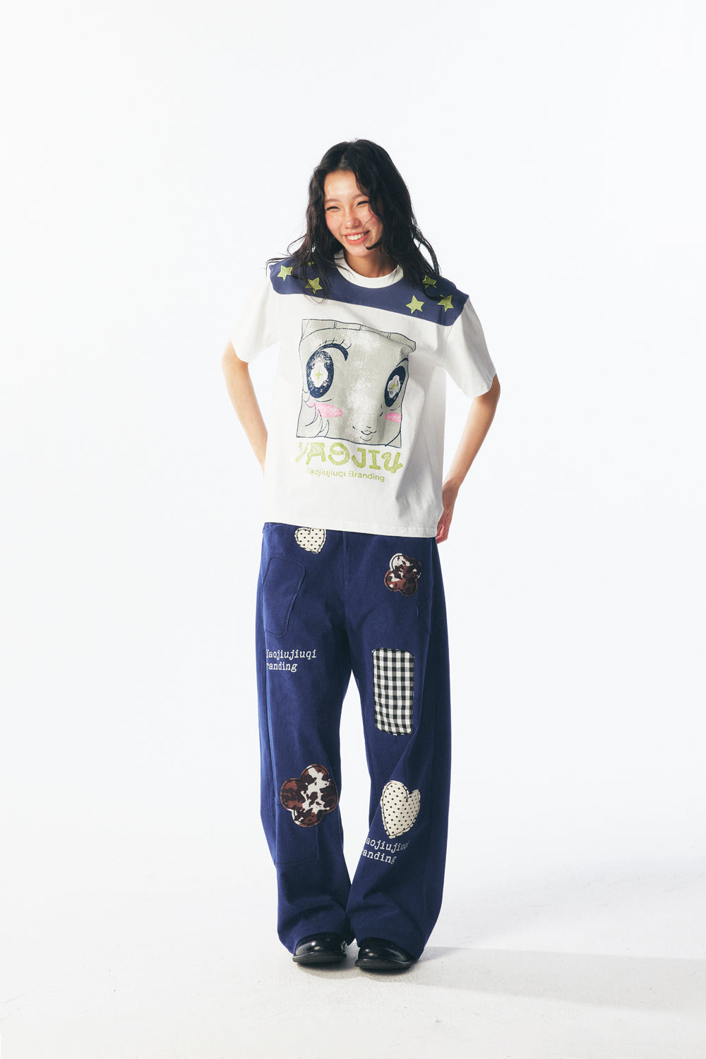 Dear Miss Lilith - Patchwork Short Sleeve