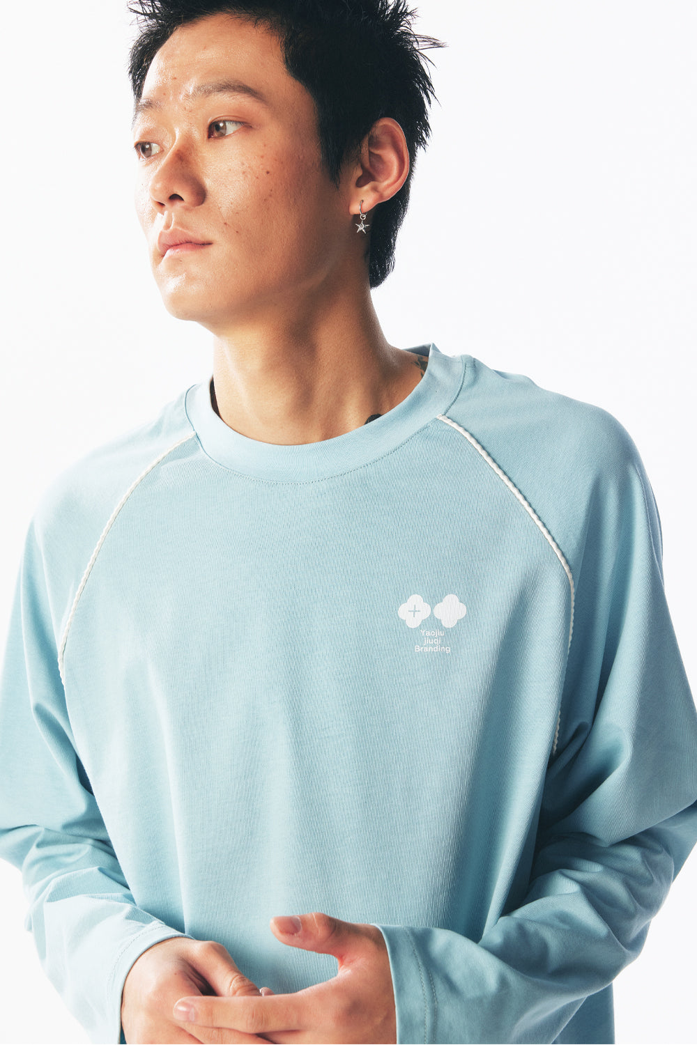 Quick-dry long-sleeve cycling jersey