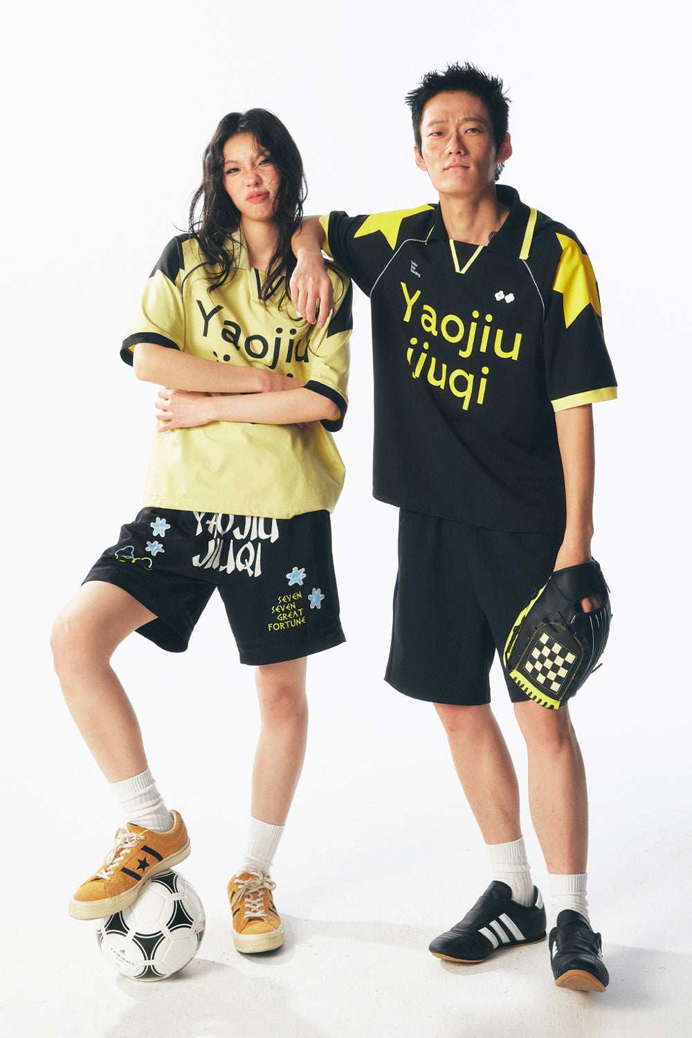 Star Epaulet Short-Sleeve Jersey