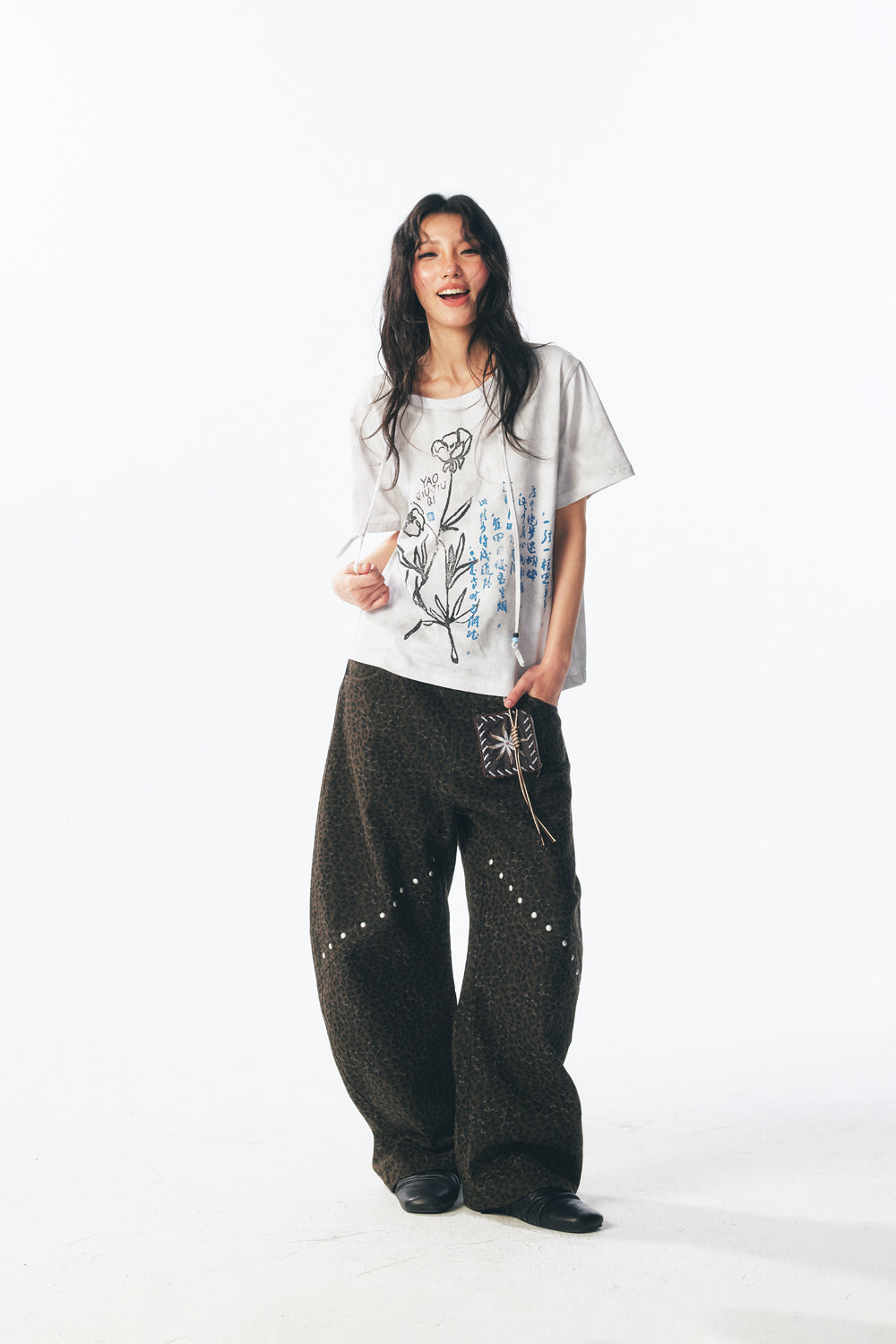 Brocade Jin & Flowers Wizard Short Sleeve