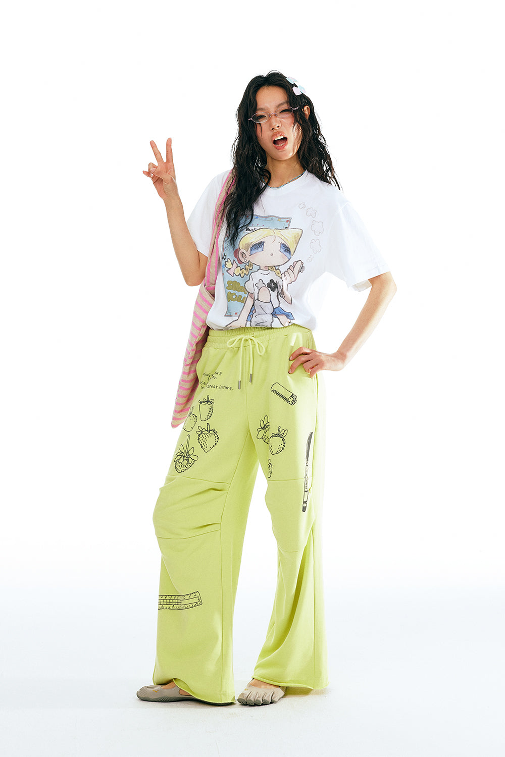 Youth Sorrow Graffiti Sweatpants
