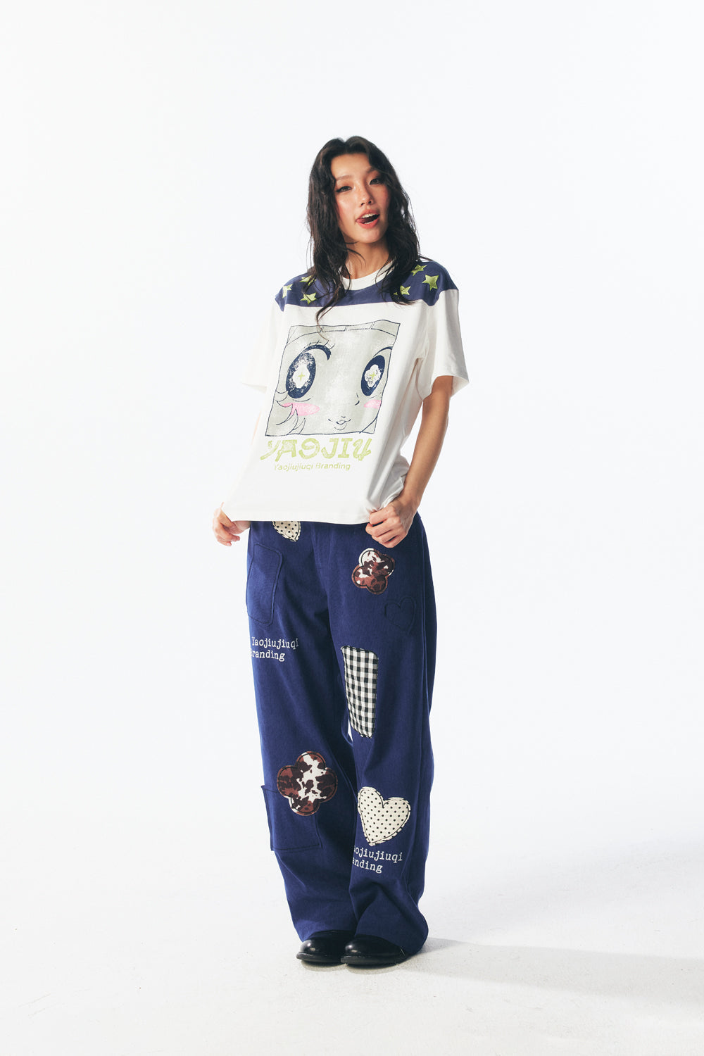 Dear Miss Lilith - Patchwork Short Sleeve