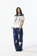 Dear Miss Lilith - Patchwork Short Sleeve