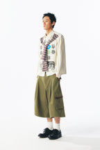 "Peace Totem" Fake Sleeve Shirt