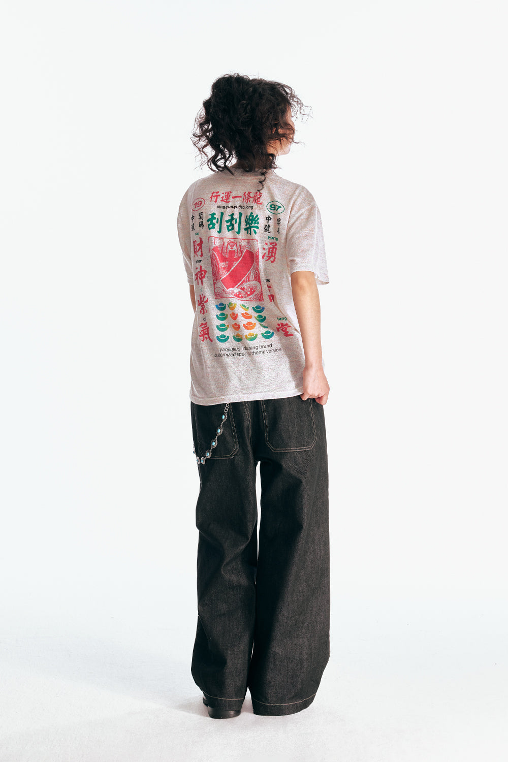 「ラッキードラゴン」半袖Tシャツ