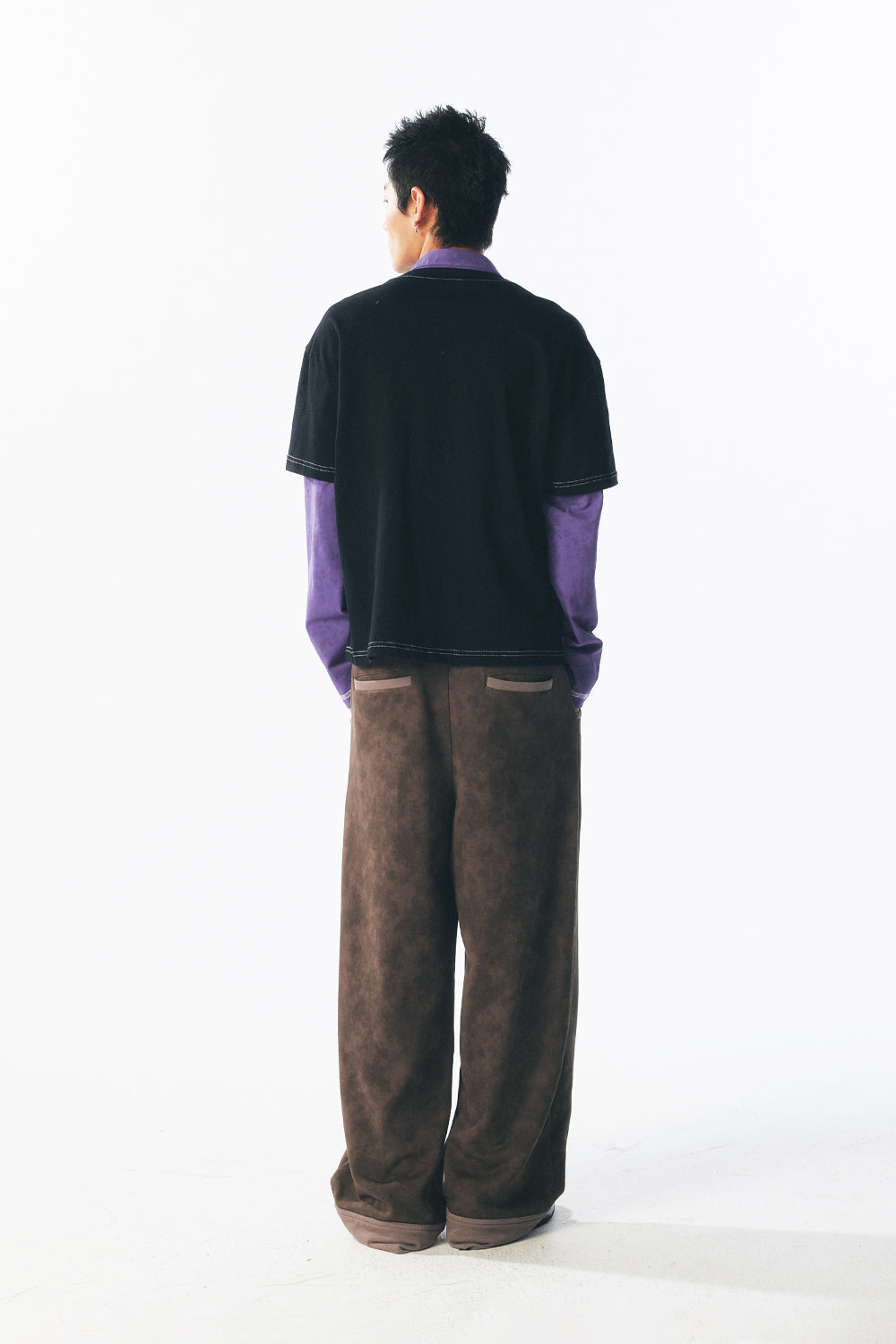 「変な一口ハウス」魔法使いフェイクツーピース長袖Tシャツ