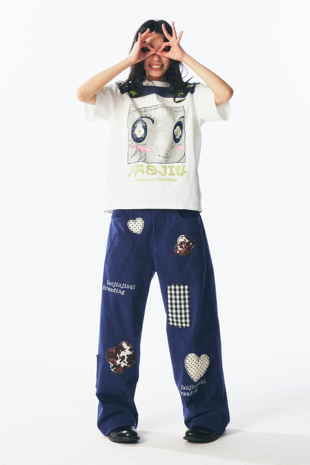 Dear Miss Lilith - Patchwork Short Sleeve