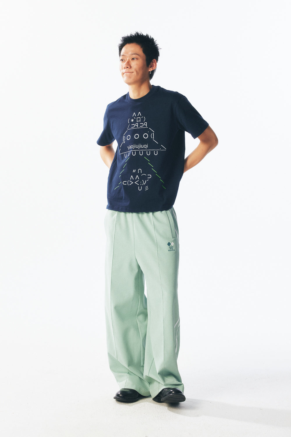 Kaomoji Alien Kitten Short Sleeve