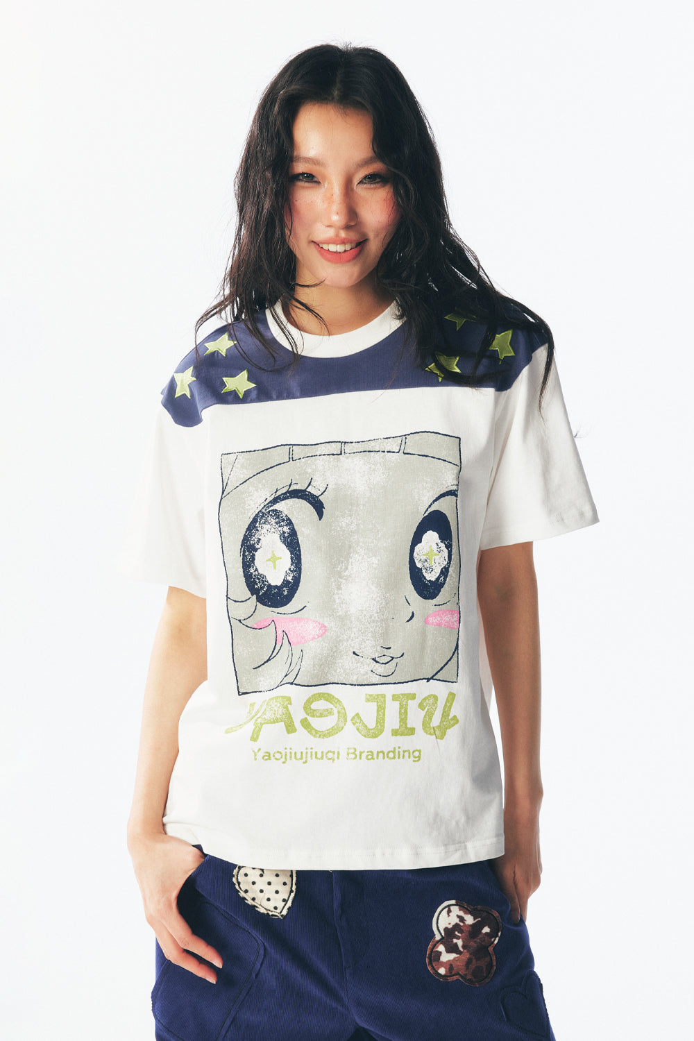 Dear Miss Lilith - Patchwork Short Sleeve