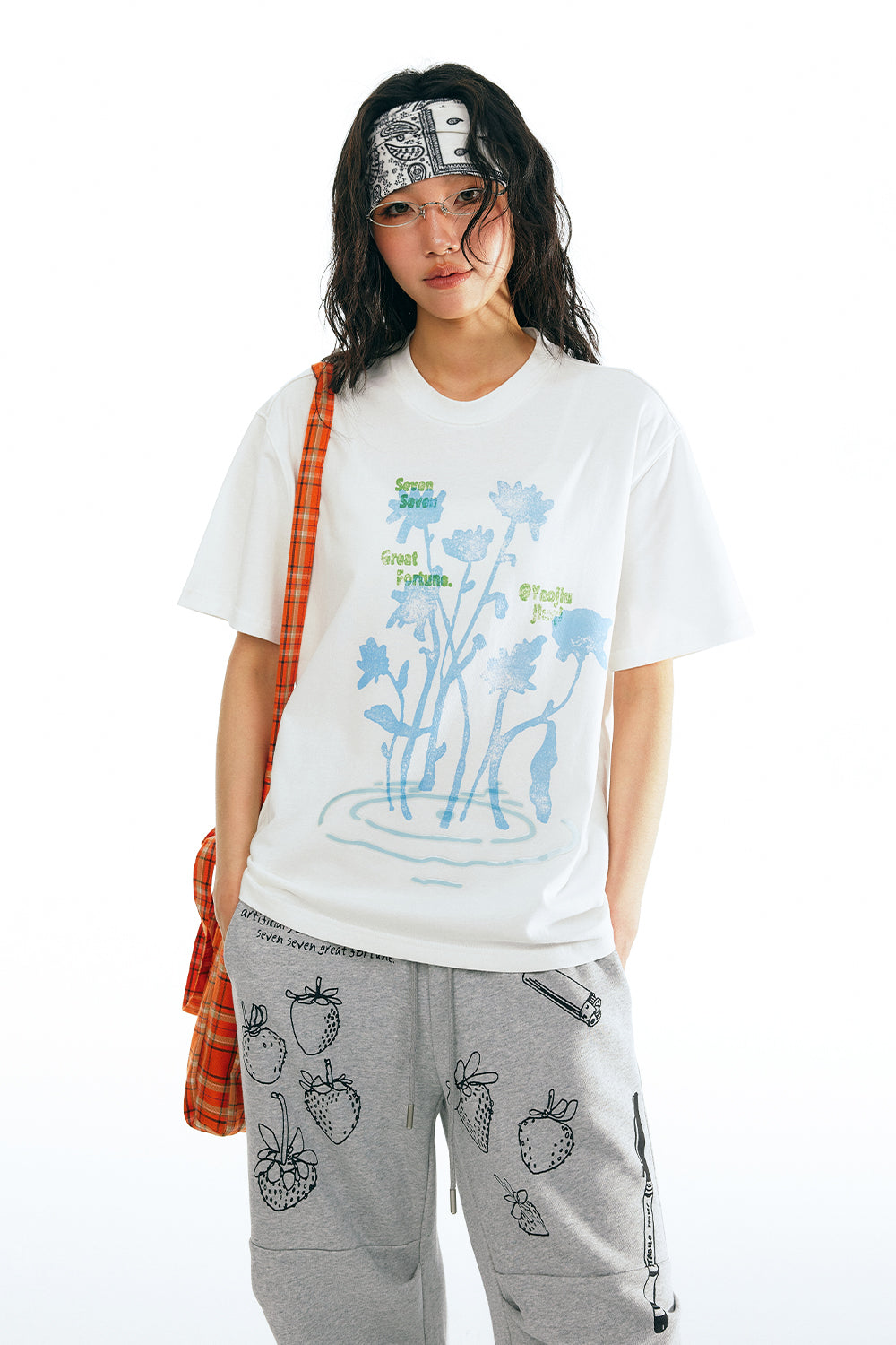 Floral Reflection Short Sleeve
