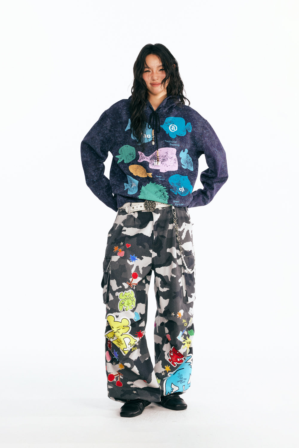 水族館のパーカー