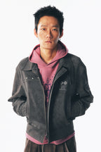 "Weird Bite House" Faux Diving Jacket