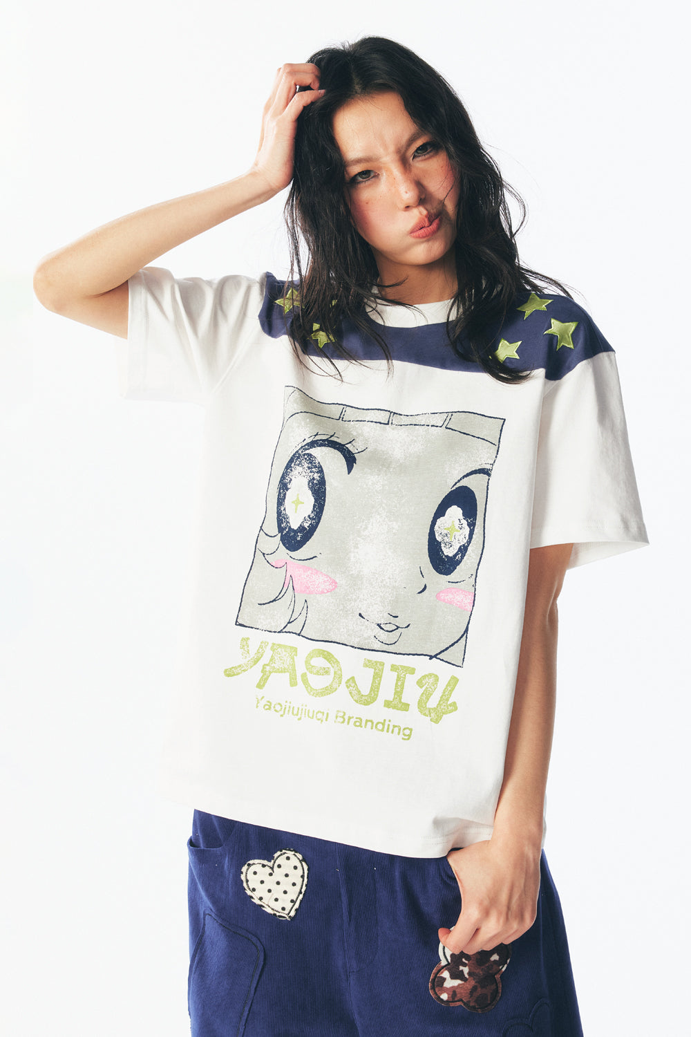 Dear Miss Lilith - Patchwork Short Sleeve