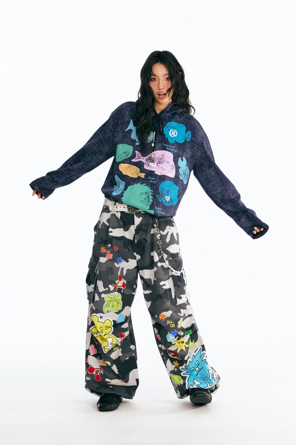 水族館のパーカー