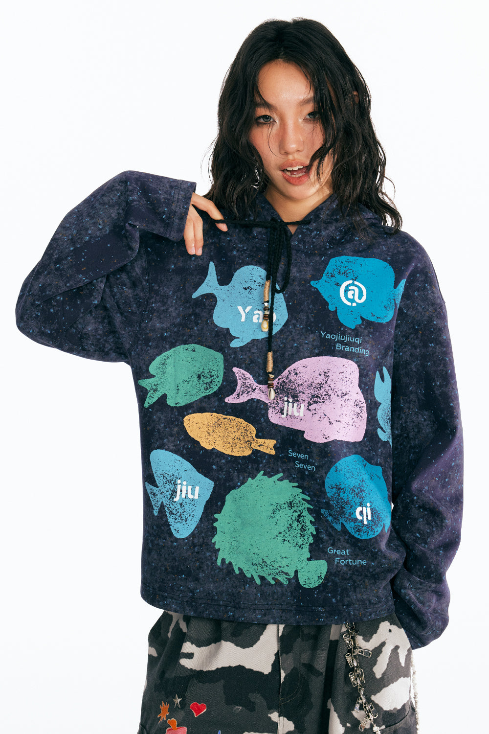 水族館のパーカー