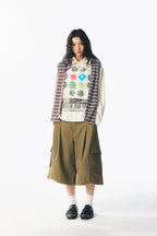 "Peace Totem" Fake Sleeve Shirt