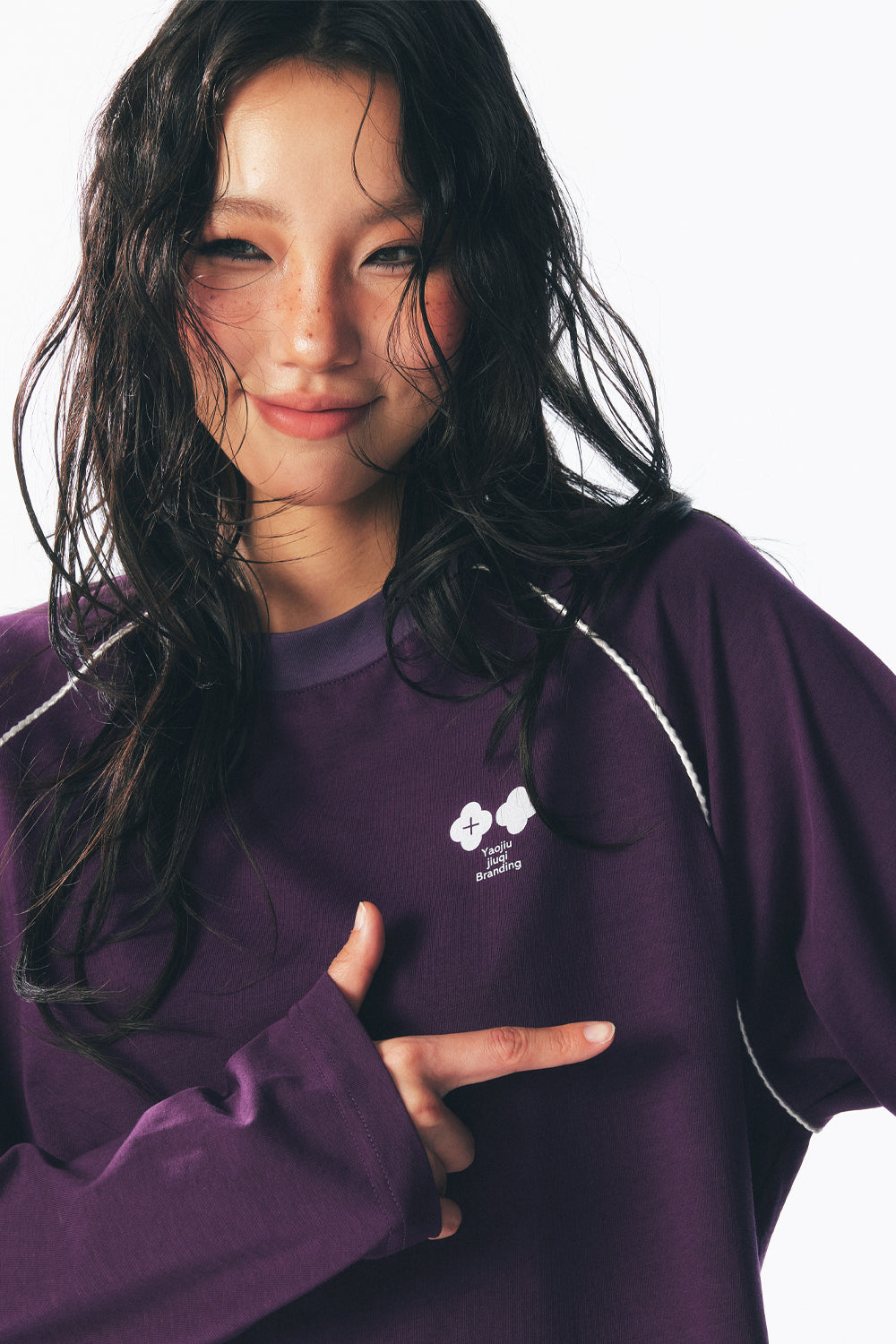 速乾長袖サイクルジャージ