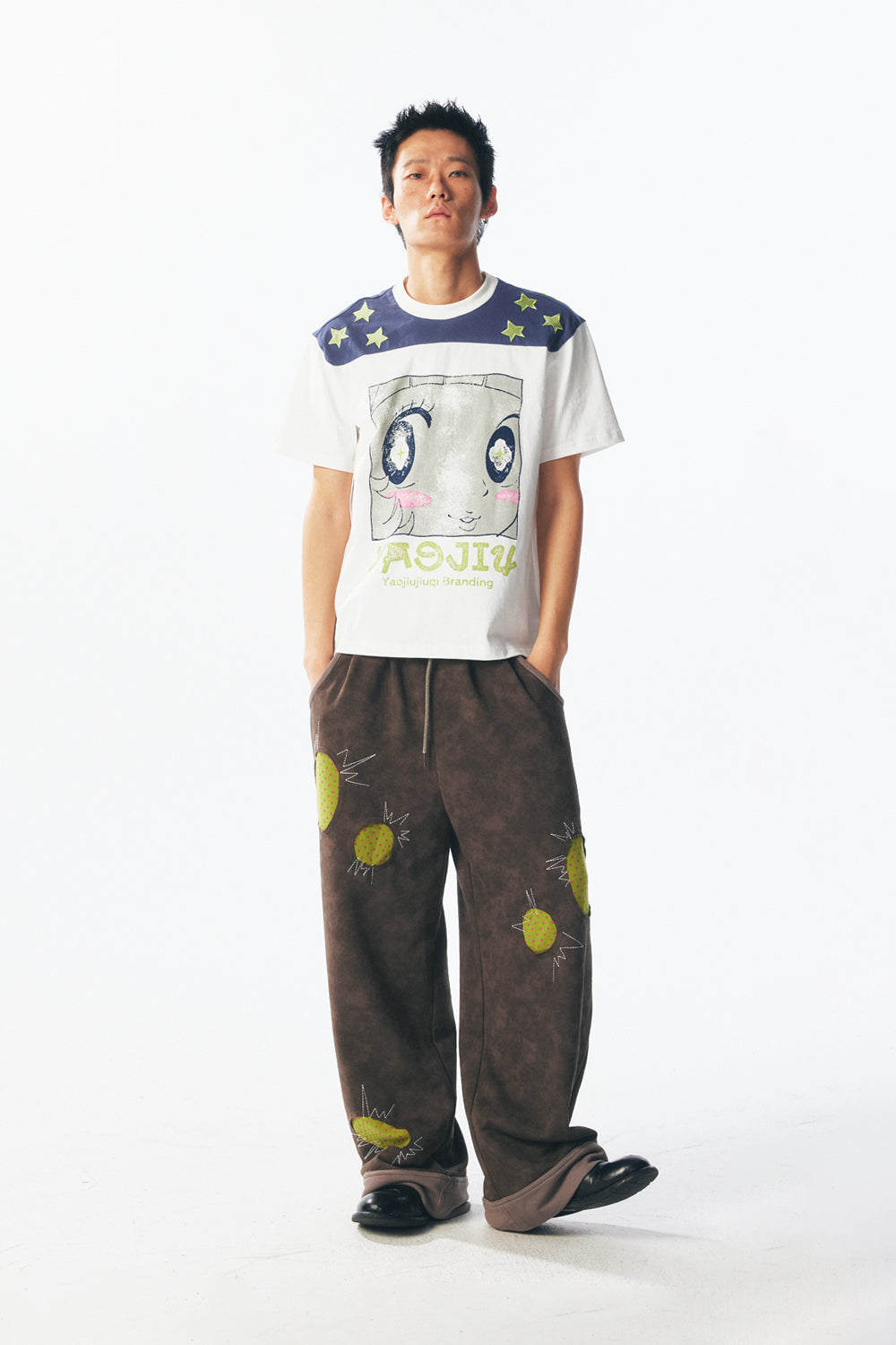 Dear Miss Lilith - Patchwork Short Sleeve