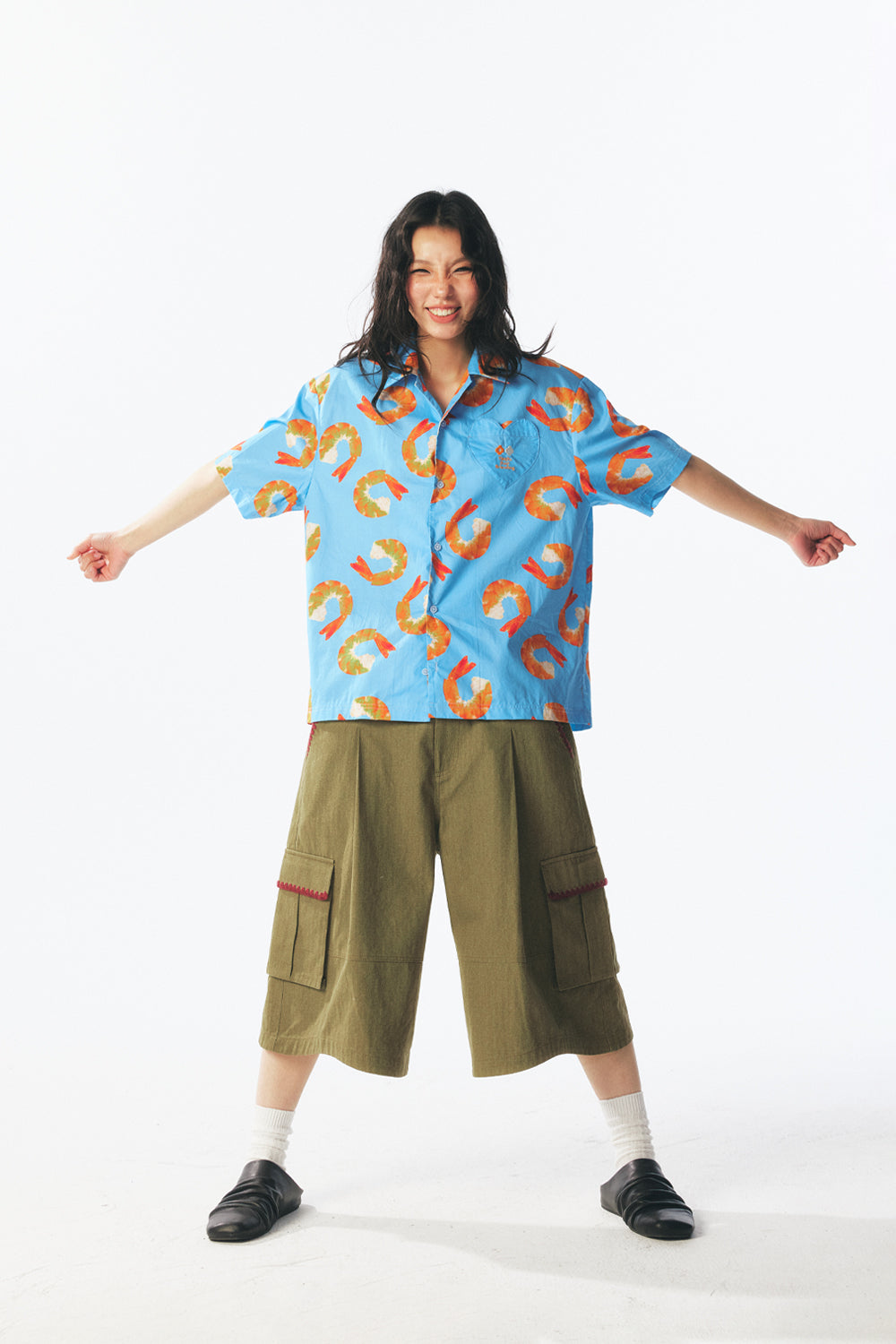 Shrimp & Heart Vacation Shirt