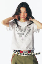 ラブクライミング ハイヤービルディングス ビンテージタイダイ半袖Tシャツ