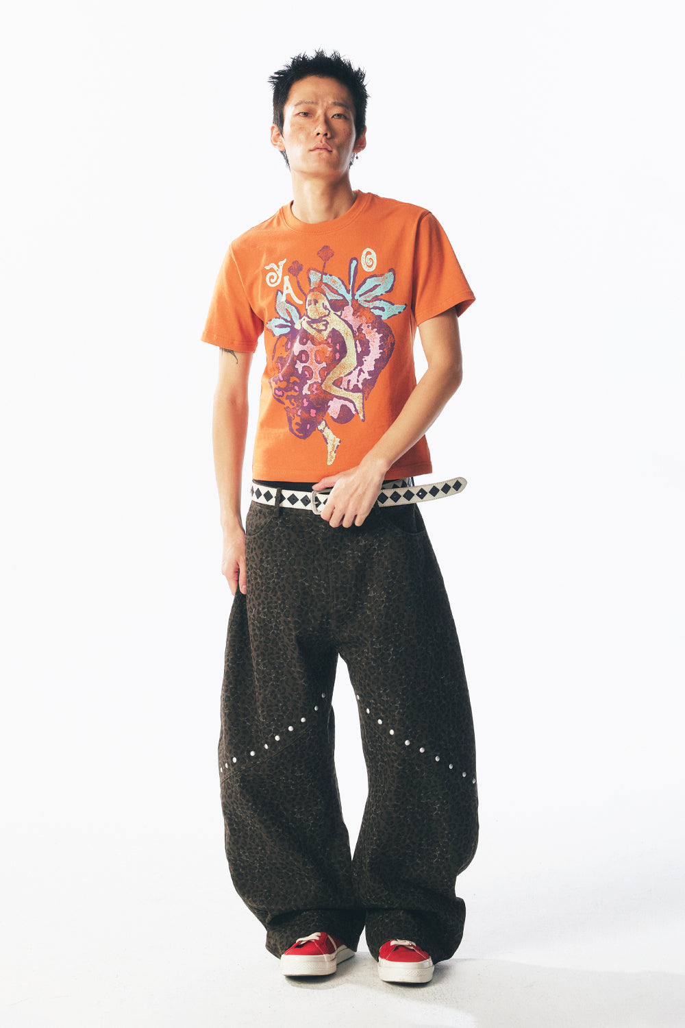 ストロベリーフェアリー クロップド半袖Tシャツ