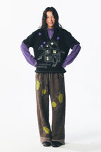 "Weird Bite House" Wizard Fake Two-Piece Long Sleeve